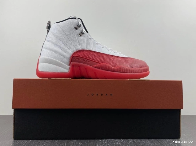 MaikeSneakers Cherry Jordan Retro Air 12 130690-110 0817
